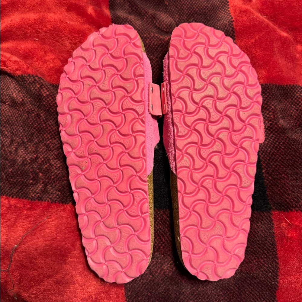 Birkenstock Women's Vibrant Pink Sandals - Picture 2 of 2